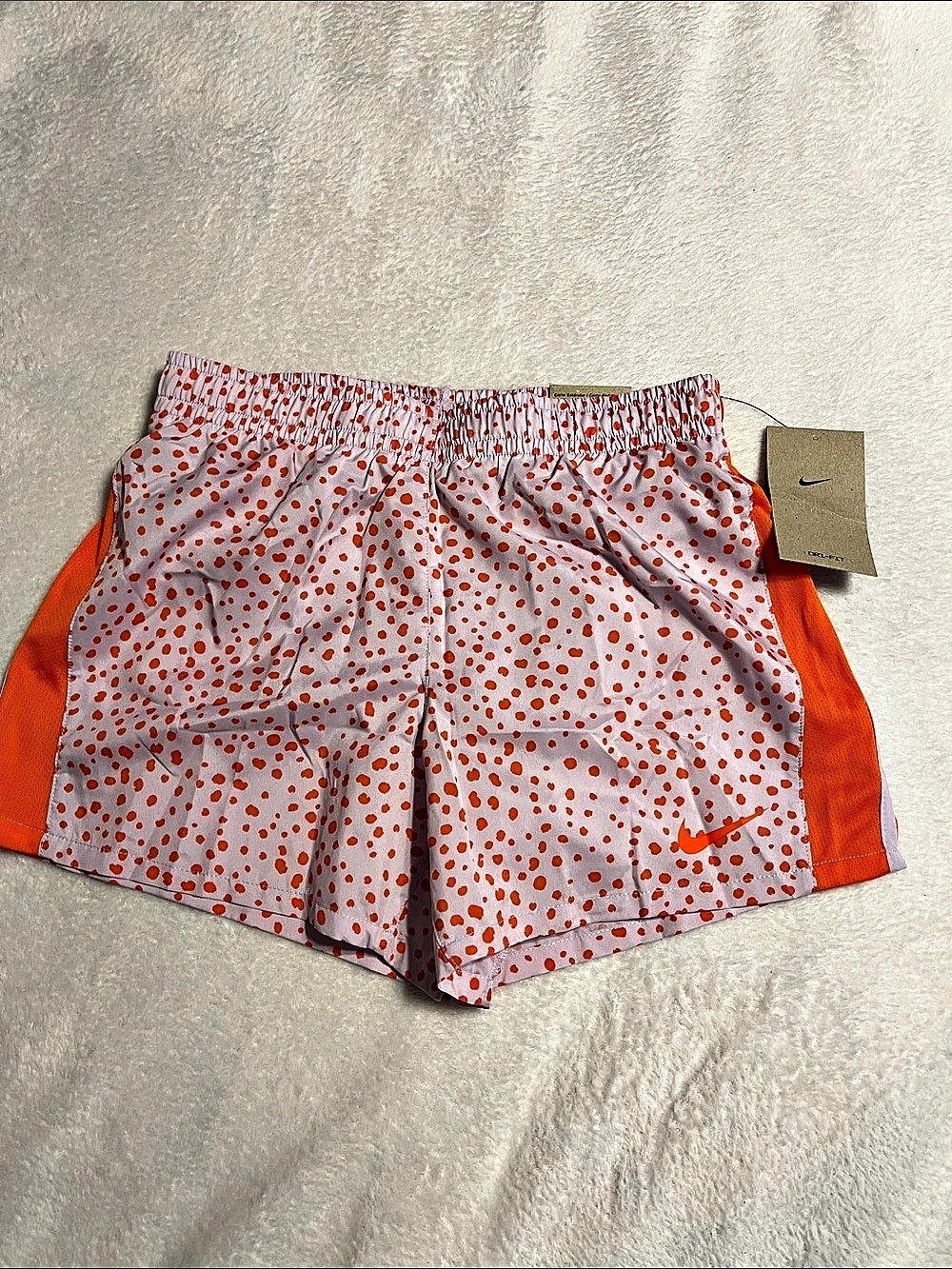 Nike Girl's Polka Dot Swim Trunks Size Large NWT